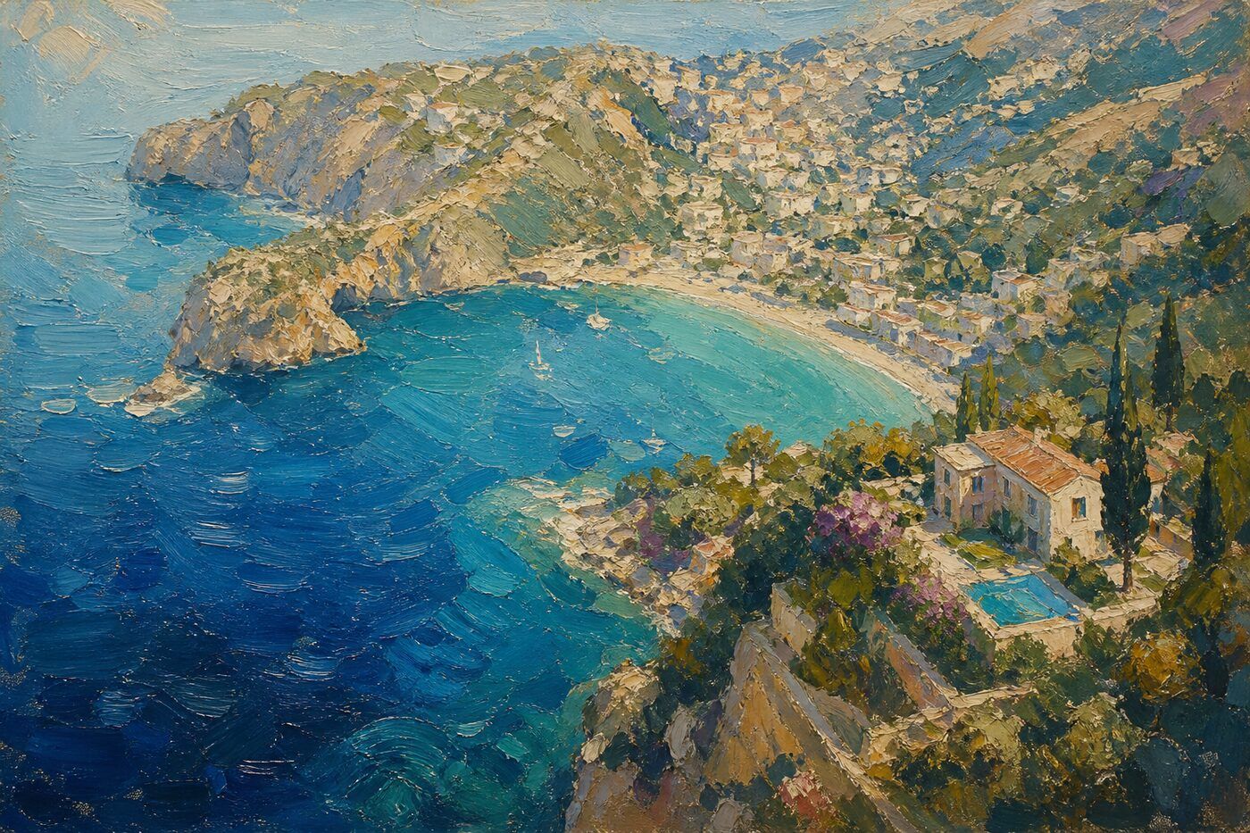 The coast at La Herradura